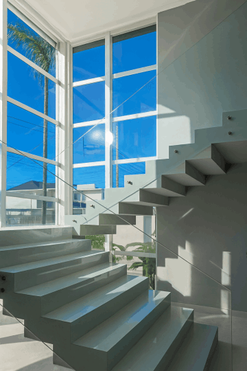 Flash Vidros - escadas