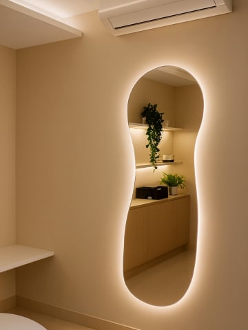 Flash Vidros - espelho iluminado